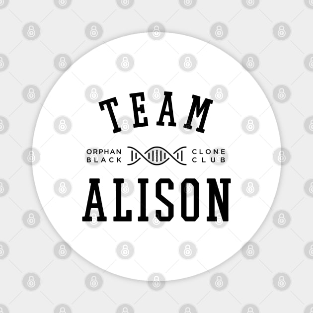 TEAM ALISON ORPHAN BLACK Magnet by localfandoms